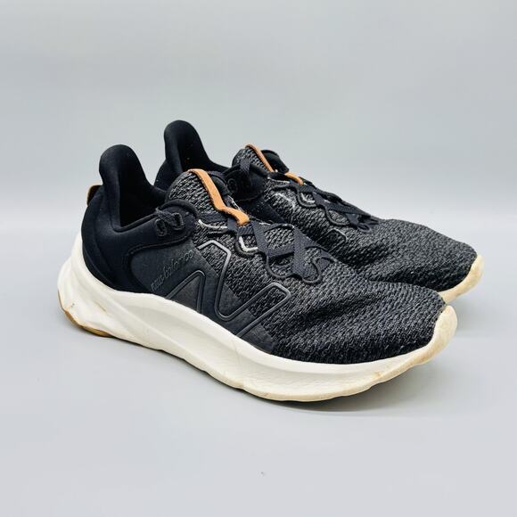 New Balance Shoes Womens 8.5 Black Fresh Foam Roav V2 Running Sneakers Comfort - Picture 2 of 13